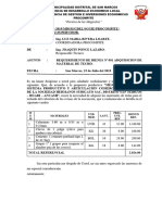 Informe 003 Requerimiento de Techo.