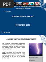 CAPACITACION en Tormentas Eléctricas