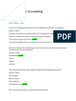 Management Accounting - Chapters 1 2 3