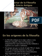 El Despertar de La Filosofia