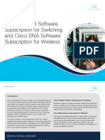 Cisco Catalyst Software Subscription For Switching and Cisco DNA Software Subscription For Wireless At-a-Glance Nb-06-Dna-Swit-Wire-Subs-Aag-Ctp-En