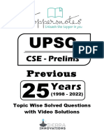 Upsc Pyq Book