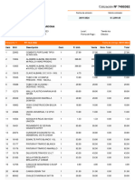 Cotización PROMART