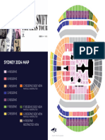 Taylor Swift - The Eras Tour - Map - Sydney