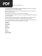 Analisis de Caso - Conflicto en El Piso de Operaciones