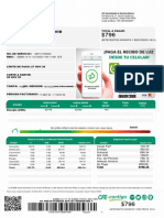 Cambero Salazar David: Total $796.25