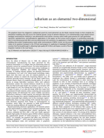 The Resurrection of Tellurium As An Elemental Two-Dimensional Semiconductor