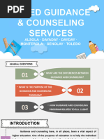 DepEd Guidance and Counseling Services