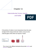 Intermolecular Forces, Liquids, and Solids