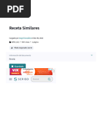 Receta Similares - PDF