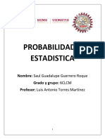 Probabilidad y Estadistica Proyecto