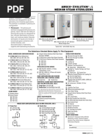 Amsco Evolution L Medium Steam Sterilizers Technical Data Sheet