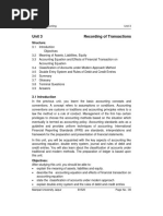 Unit 3-Recording of Transaction