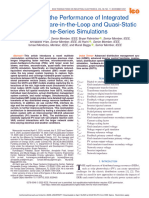 Improving The Performance of Integrated Power-Hardware-In-The-Loop and Quasi-Static Time-Series Simulations