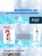 1.6 Entrenamiento en Autoinstrucciones