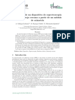 Desarrollo de Un Dispositivo de Espectroscopia Infrarroja A Partir de Un Modulo de Oximetria