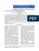 Mitigating Cyberbullying Among Teens The Crucial Role of Moral Education in School Curricula