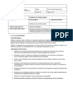 Gerente de Operaciones - Ocr