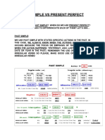 Past Simple Vs Present Perfect