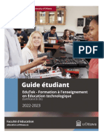 Guide Etudiant EduTek 2022-2023