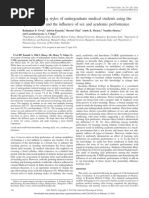 Urval Et Al 2014 Assessment of Learning Styles of Undergraduate Medical Students Using The Vark Questionnaire and The