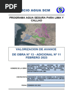 Valorización #13 - Adicional #11 Rev.00