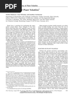 Biochemistry of Plant Volatiles