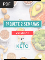 Paquete 2 Semanas - Volumen 1 - by Hola Keto