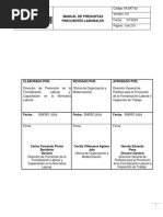 Manual de Preguntas y Respuestas Laborales 2024 Mtpe