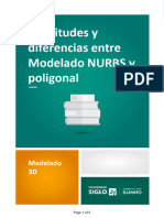 5 Similitudes y Diferencias Entre Modelado NURBS y Poligonal