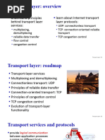 Lecture 14 Transport Layer Part01