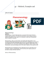 Phenomenology