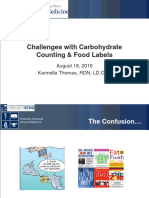 Carbohydrate Counting