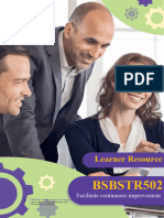 BSBSTR502 Student Workbook