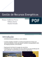 Gestão de Recursos Energéticos Apresentação 