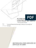 Aula 02 - Planejamento e Controle de Obras