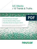 Neustar 2011 DDoS Attacks Top 10 Trends