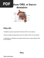 Infections ORL Et Bucco Dentaire Corrigé