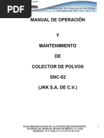 Manual de Colector de 2 Cartuchos