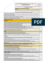 Lista de Verificación-009 para Izaje de Mastil Con Sistema Hidraulico