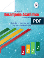 INFORME NACIONAL DEL Desempeño - Estudiantil - 2022 - FINAL - para - SE