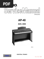 Casio AP 40 Service Manual