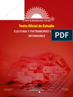 Texto de Cultura y Patrimonio Oral e Intangible