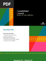 SEMANA 1 - SESION 1 - Contabilidad General