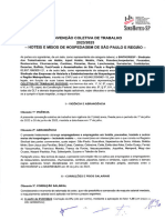 CONVENÇAO COLETIVA DE TRABALHO 01092023 HOTÉIS E SIMILARES DE SÃO PAULO Sinthoresp X Sindhotéis CONVENÇÃO COLETIVA 20232025