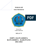 Makalah Teks Prosedur