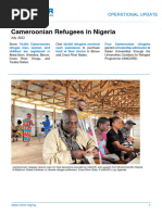 UNHCR Nigeria Cameroonian Refugees Operational Update July 2022