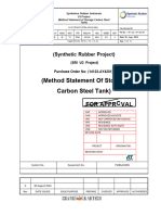 Methods Statement Procedure Carbon Steel Tank 2