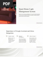 Smart Home Light Management System