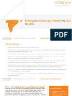 Mercom India Open Access Solar Market Update Q12021 Exec Summary